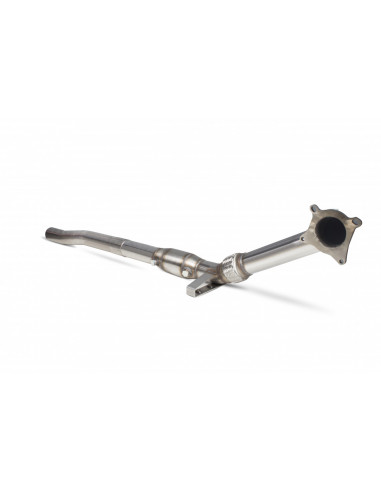 Downpipe decatalysts or sport catalyst SCORPION SEAT Leon Cupra R 2.0 TSI from 2010 to 2012