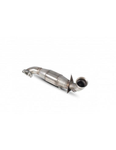 Downpipe decatalysts or sports catalyst SCORPION PEUGEOT 208 GTI 1.6T from 2012 to 2015