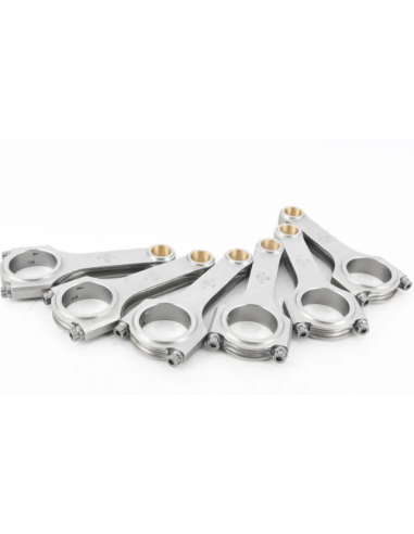 6 H-eagles forged connecting rods BMW M50 M52 B28 S52 B32 M54 B30 S52B30