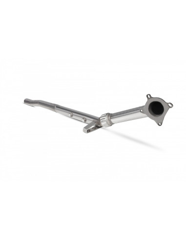 Downpipe decatalysts or sports catalyst SCORPION AUDI S3 8P from 2006 to 2012