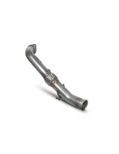 Downpipe decatalysts or sport catalyst SCORPION for FORD Focus MK3 RS from 2016 to 2019