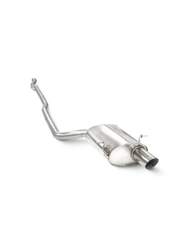 Demi-ligne catback avec ou sans silencieux intermédiaire SCORPION pour MINI Cooper R56 1.4 1.6 L de 2007 à 2014