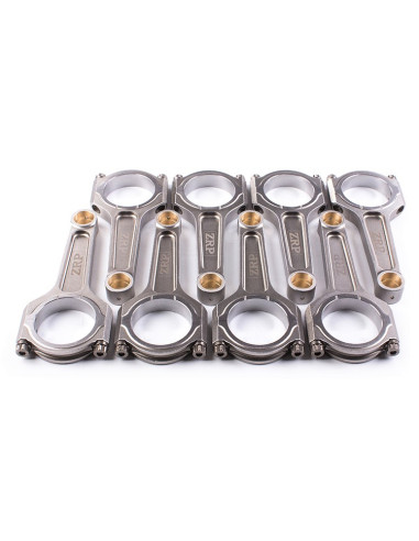 Pack 8 bielles forgées ZRP pour CHEVROLET compatible avec tous les moteurs Small Block