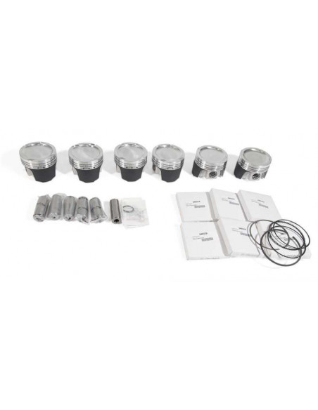 Kit 6 Pistons Forgés WISECO Pour BMW M50B25 2.5L 24V 84mm Sans Vanos