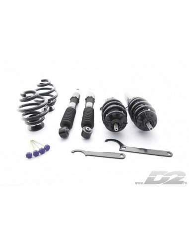 D2 Racing Street Audi TT 8J Quattro coilover kit (55mm struts)