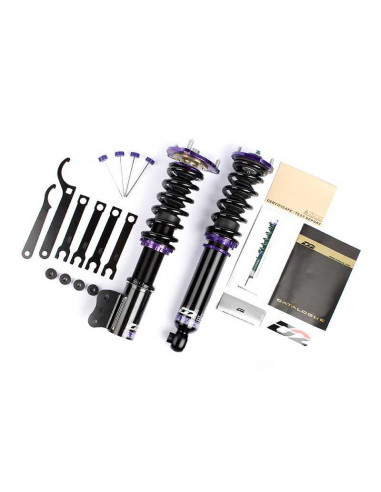 D2 Racing DRAG coilover kit BMW M3 E46 with rear combination springs