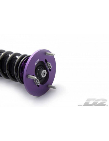 D2 Racing STREET coilover kit for BMW Serie 3 E36 with separate springs at the rear