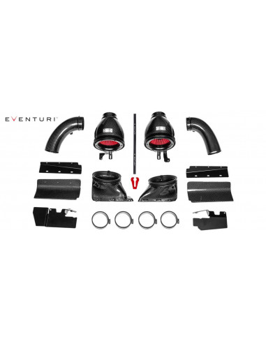 Eventuri carbon intake kit for Audi RS5 V8 4.2 FSI 450cv