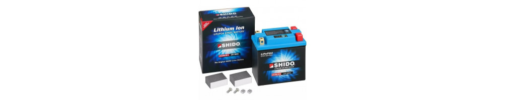 Retrouvez notre SHIDO - Leader Japonnais de batteries legère lithium Ion
