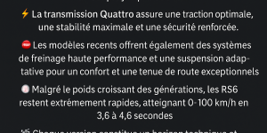 Audi RS6 : Historique, moteurs, performances et comparatif technique des générations C5 à C8 🚗💨